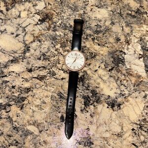 Michael Kors Black and Gold Watch